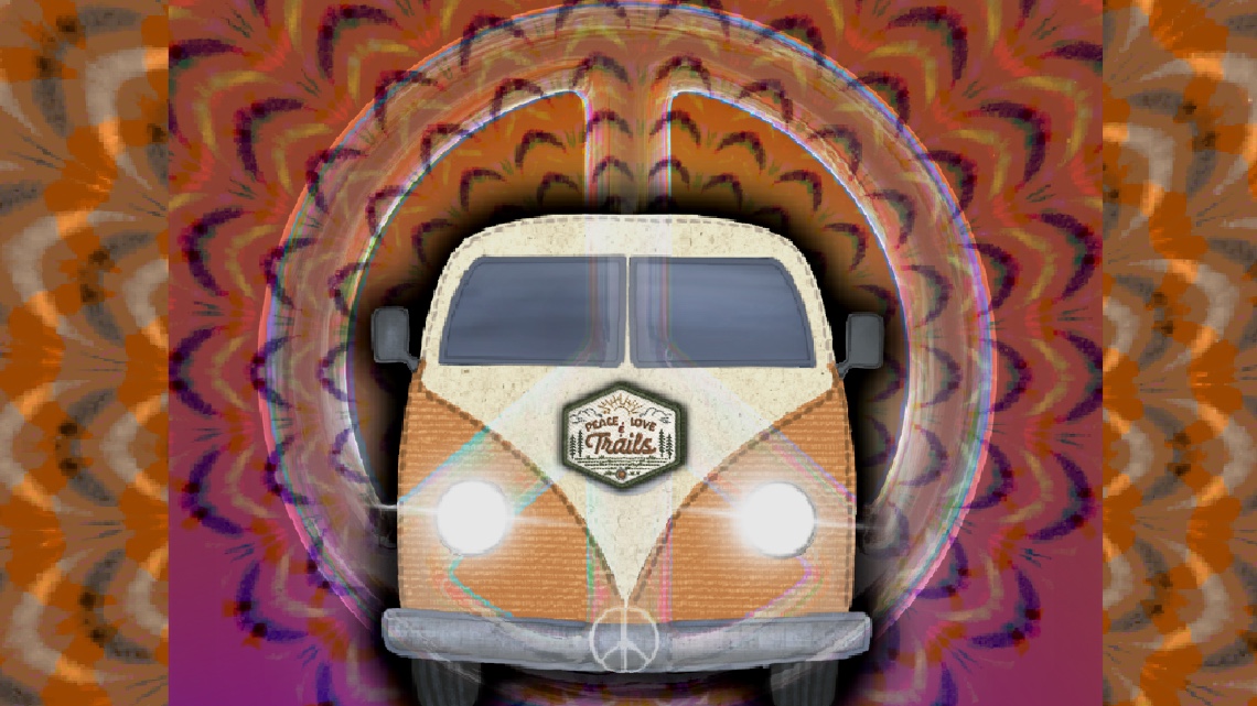 Good Vibes Birthday Through a Cosmic Vortex in a Love Bus Good Vibes Birthday Through a Cosmic Vortex in a Love Bus