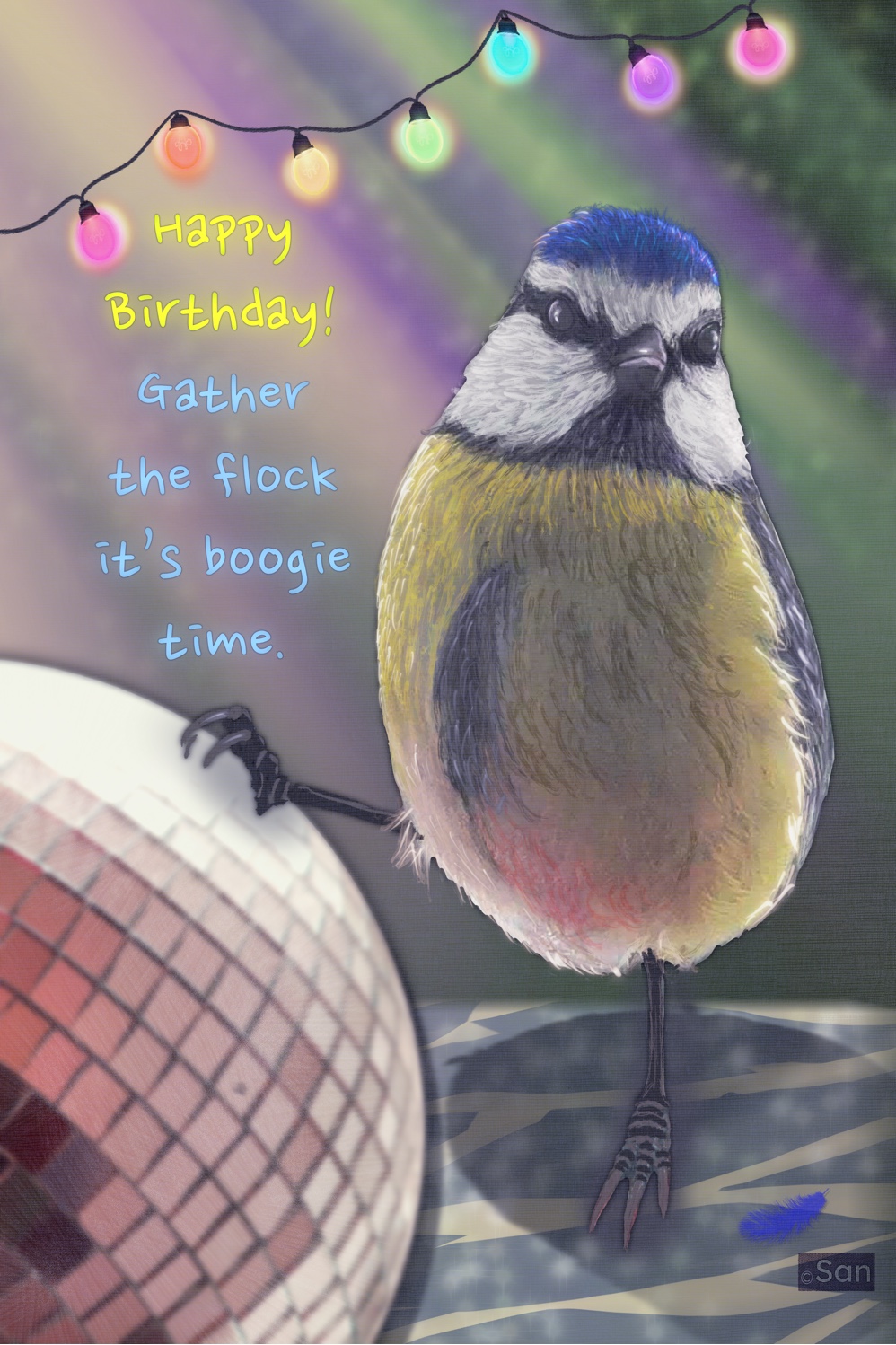 It’s a birdie boogie birthday ecard