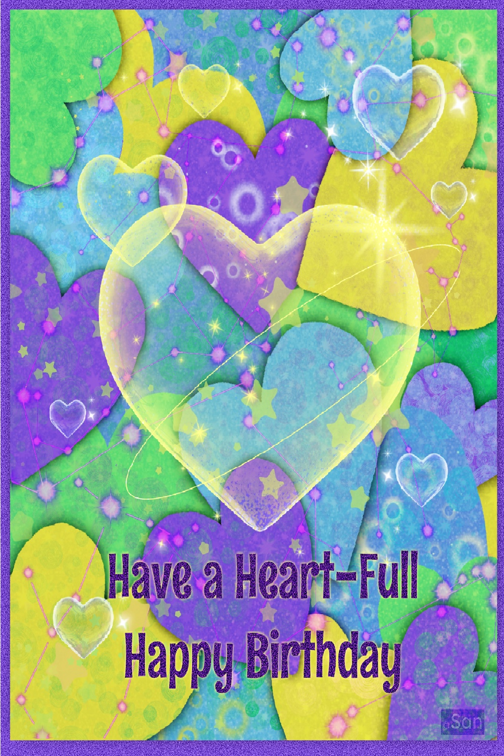 Have a heart-full birthday ecard