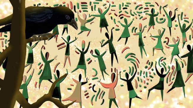 Drumming and Dancing to Bring in the New Year